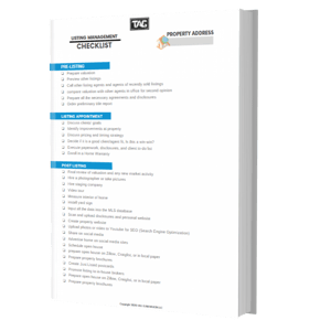 Listing Management Checklist